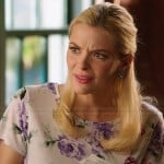 Lemon’s white dress with purple flowers on Hart of Dixie