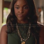 Lynly’s green lace top on Hart of Dixie