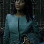 Olivia’s grey graduated pattern jacket on Scandal