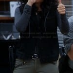 Rosa’s green jeans with zips on Brooklyn Nine-Nine