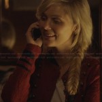 Scarlett’s red lace military jacket on Nashville