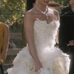 Emily’s photoshoot wedding dress on Revenge