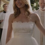 Emily’s wedding dress on Revenge