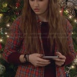 Eve’s red plaid shirt on Last Man Standing