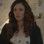 Ingrid’s white hummingbird print blouse on Witches of East End