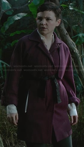 Mary's purple coat on Once Upon a Time