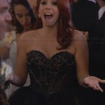 Tamara’s black strapless prom dress on Awkward