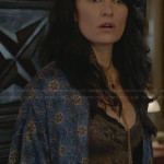 Wendy’s blue kimono robe on Witches of East End