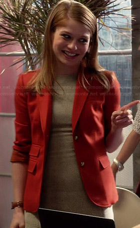 Caitlin's red blazer on House of Lies