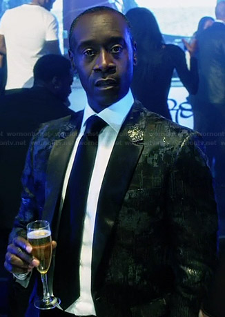 Marty's jacquard jacket on House of Lies