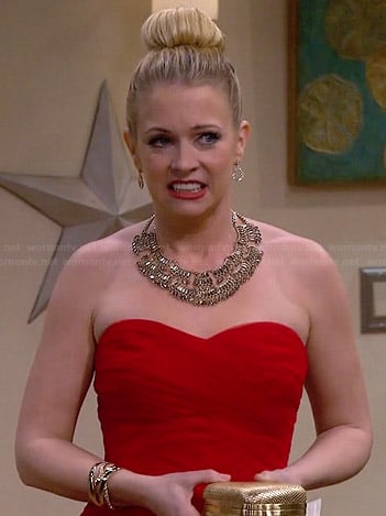 melissa joan hart red dress