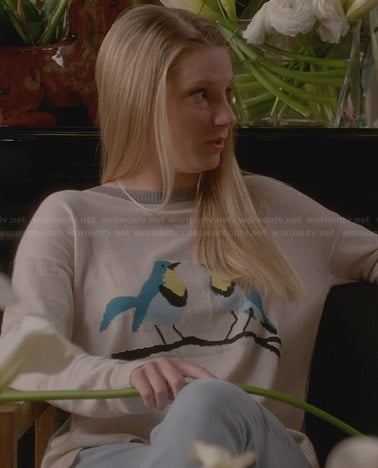 Brittany's bird sweater on Glee