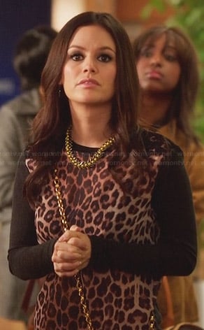 Zoe’s leopard print sweater on Hart of Dixie