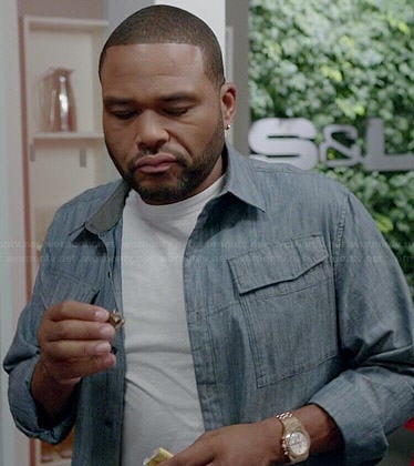 Andre's chambray shirt on Black-ish