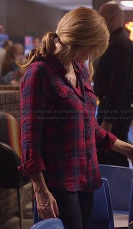 Rayna's red plaid shirt on Nashville