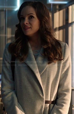 Caitlin's grey coat on Arrow