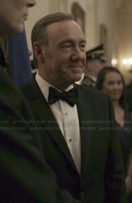 Francis's tuxedo on House of Cards