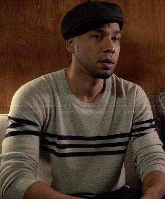 Jamal’s grey striped sweater on Empire