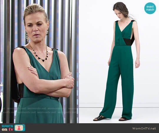 Zara Long Colored Jumpsuit worn by Phyllis Newman (Gina Tognoni) on The Young and the Restless