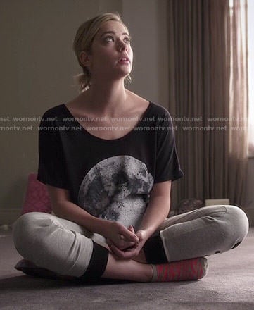 Hanna's moon t-shirt on Pretty Little Liars