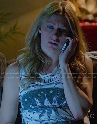 Joss’s ‘La Lune’ tank top on Mistresses