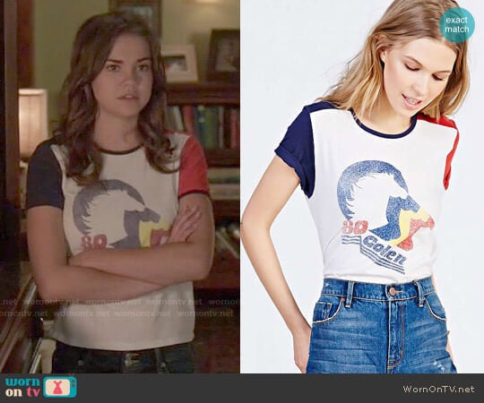 Project Social 80 Golden Tee worn by Callie Jacob (Maia Mitchell) on The Fosters