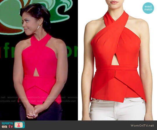 Remmie Top by Bcbgmaxazria worn by Maya Avant (Karla Mosley) on The Bold and the Beautiful