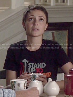 April's Stand Up to Cancer Tee on Chasing Life