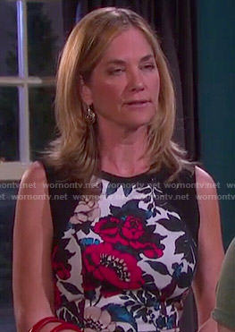 Eve’s floral dress on Days of our Lives