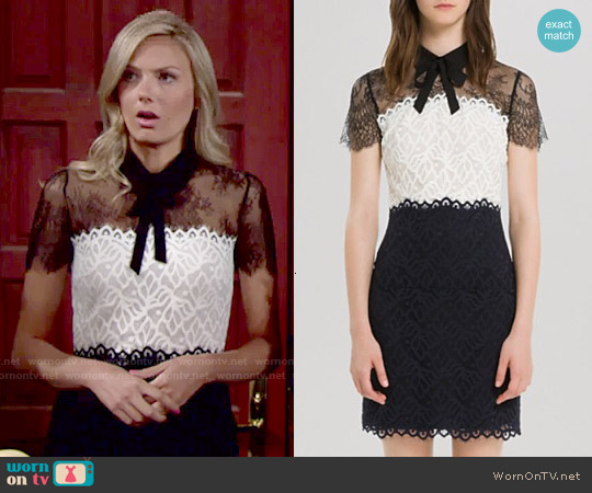 Sandro  Rozen Dress worn by Abby Newman (Melissa Ordway) on The Young and the Restless