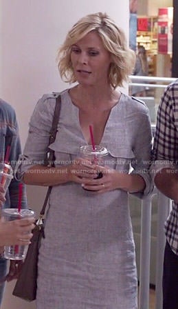 Claire's dress with front pockets on Modern Family