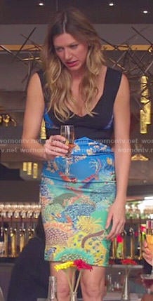 Josslyn’s underwater print dress on Mistresses