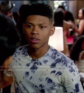 Hakeem’s tie dyed t-shirt on Empire