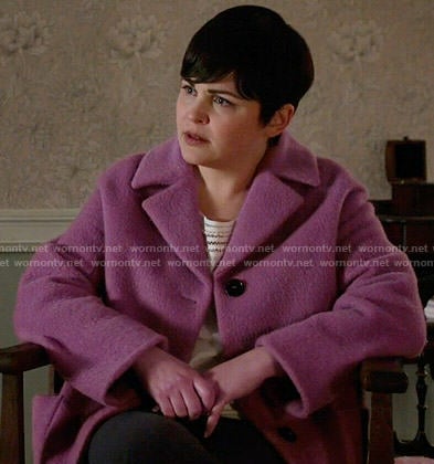 Mary’s pink coat on Once Upon a Time