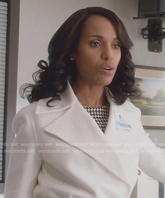 Olivia’s white coat on Scandal