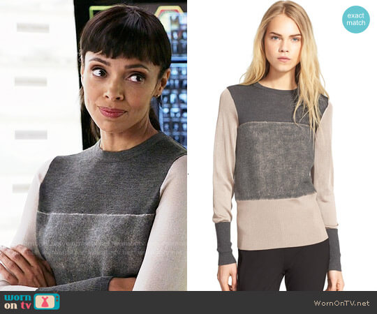 Rag & Bone Marissa Sweater worn by Camille Saroyan (Tamara Taylor) on Bones