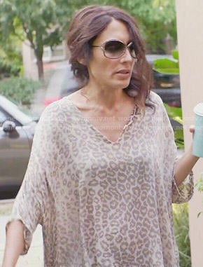 Abby's leopard print tunic on Girlfriends Guide to Divorce