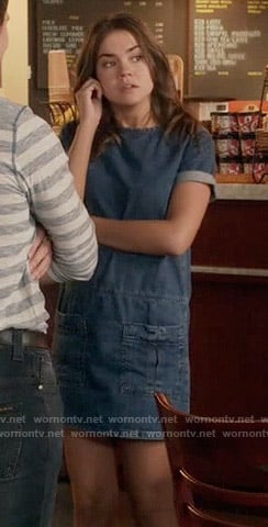 Callie’s denim shift dress on The Fosters