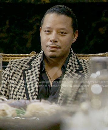 Lucious's houndstooth jacket on Empire