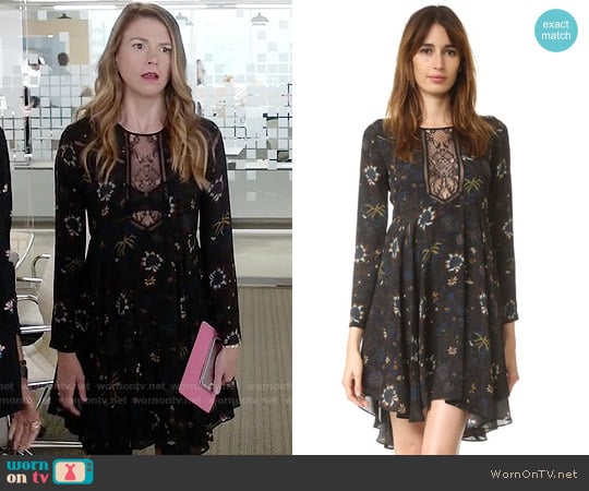 ALC Cynthia Dress worn by Liza Miller (Sutton Foster) on Younger