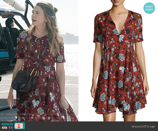 ALC Sosta Dress worn by Liza Miller (Sutton Foster) on Younger