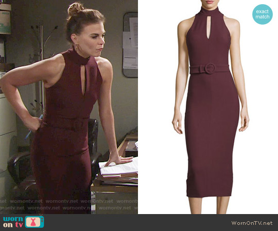 Cinq a Sept Juniper Dress worn by Phyllis Newman (Gina Tognoni) on The Young and the Restless