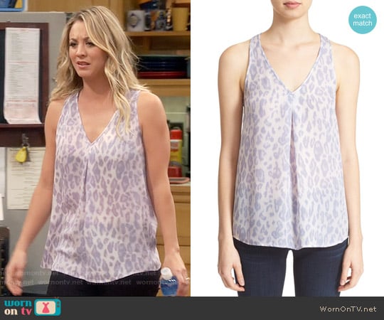 Joie Surla Top worn by Penny Hofstadter (Kaley Cuoco) on The Big Bang Theory