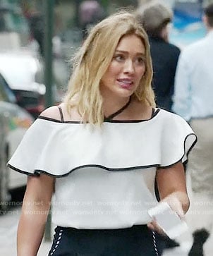 WornOnTV: Kelsey's black cape on Younger, Hilary Duff