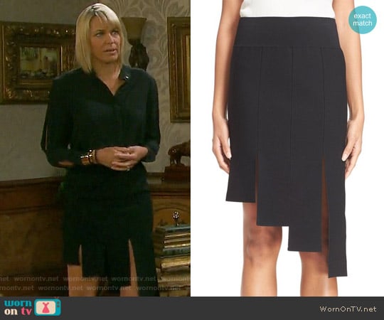 Opening Ceremony Asymmetric Panel Skirt worn by Nicole Walker (Arianne Zucker) on Days of our Lives