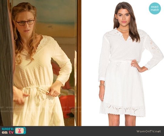 The Kooples Eyelet Dress worn by Kara Danvers (Melissa Benoist) on Supergirl