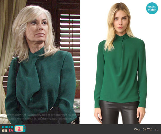 WornOnTV: Ashley’s green blouse on The Young and the Restless | Eileen ...