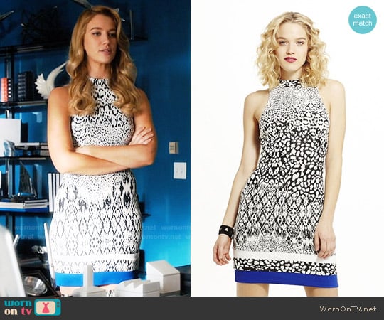 ABS Allen Schwartz Aimee Dress worn by Petra Solano (Yael Grobglas) on Jane the Virgin