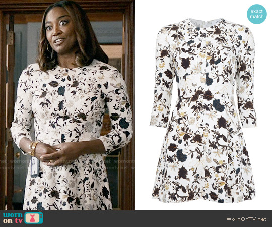 ALC Terry Dress worn by Daisy Grant (Patina Miller) on Madam Secretary