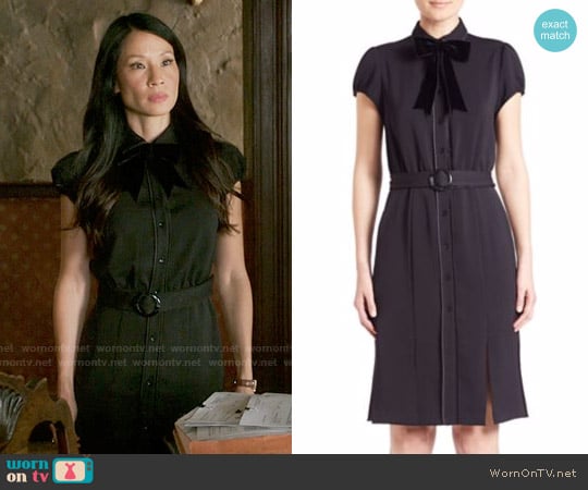 Alice + Olivia Carie Dress worn by Joan Watson (Lucy Liu) on Elementary